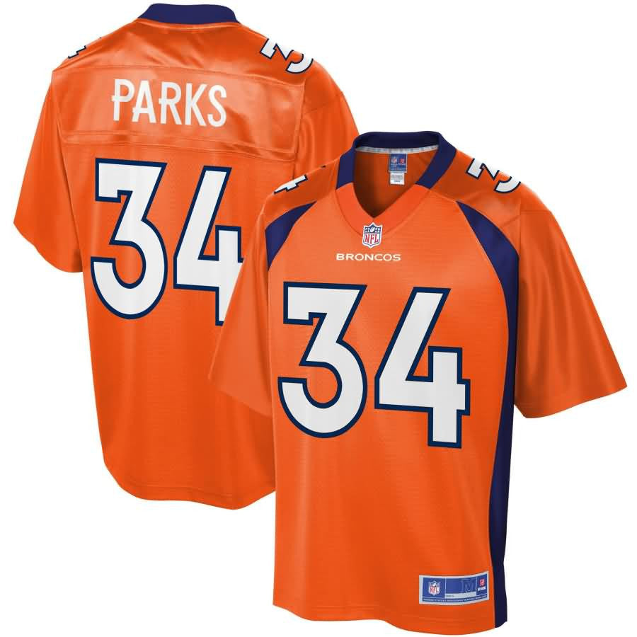 Will Parks Denver Broncos Nfl Pro Line Player Jersey Orange