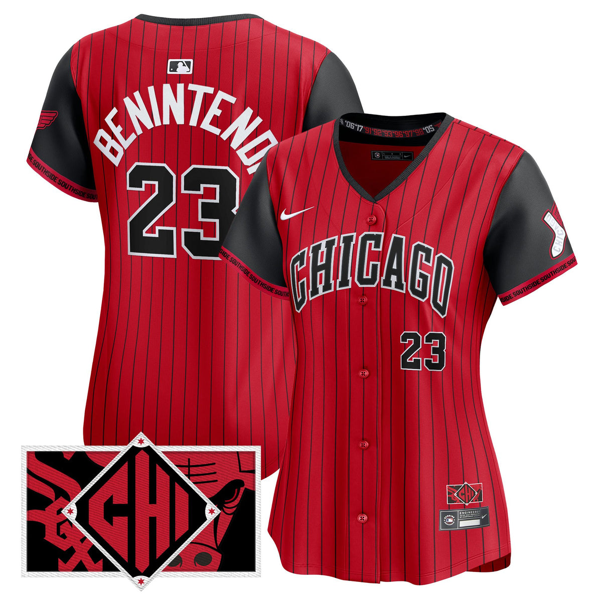 Women s Chicago White Sox 2025 City Connect Vapor Premier Limited Jersey All Stitched