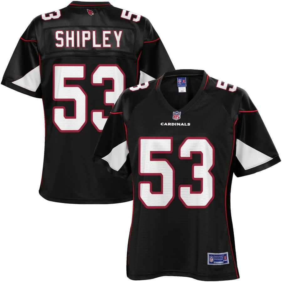 Womens Arizona Cardinals Aq Shipley Nfl Pro Line Black Alternate Jersey