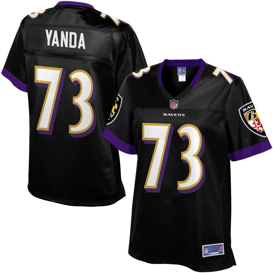 Womens Baltimore Ravens Marshal Yanda Nfl Pro Line Alternate Jersey