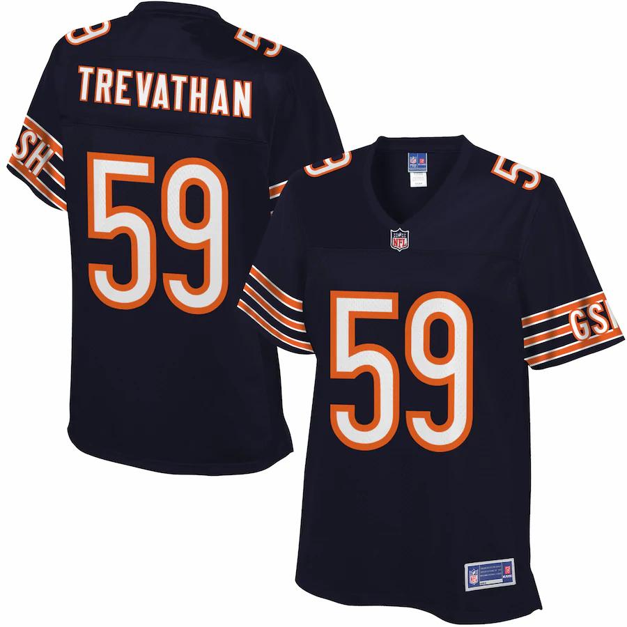 Womens Chicago Bears Danny Trevathan Nfl Pro Line Navy Team Color Jersey