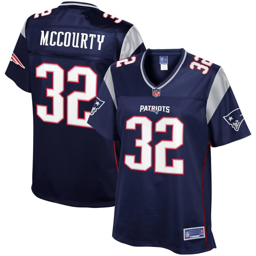Womens New England Patriots Devin Mccourty Nfl Pro Line Navy Team Color Jersey