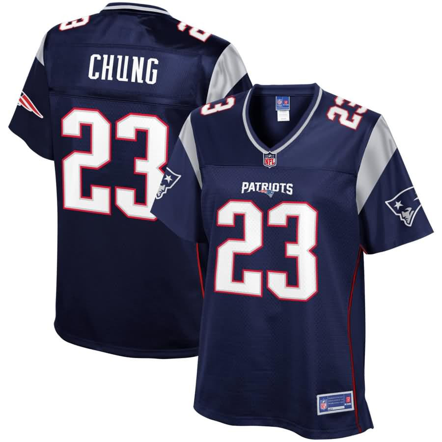 Womens New England Patriots Patrick Chung Nfl Pro Line Navy Team Color Jersey