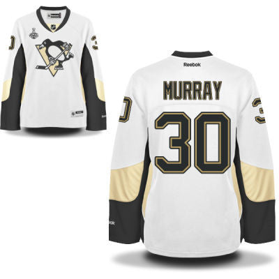 Womens Pittsburgh Penguins 30 Matt Murray White Road 2017 Stanley Cup Nhl Finals Patch Jersey
