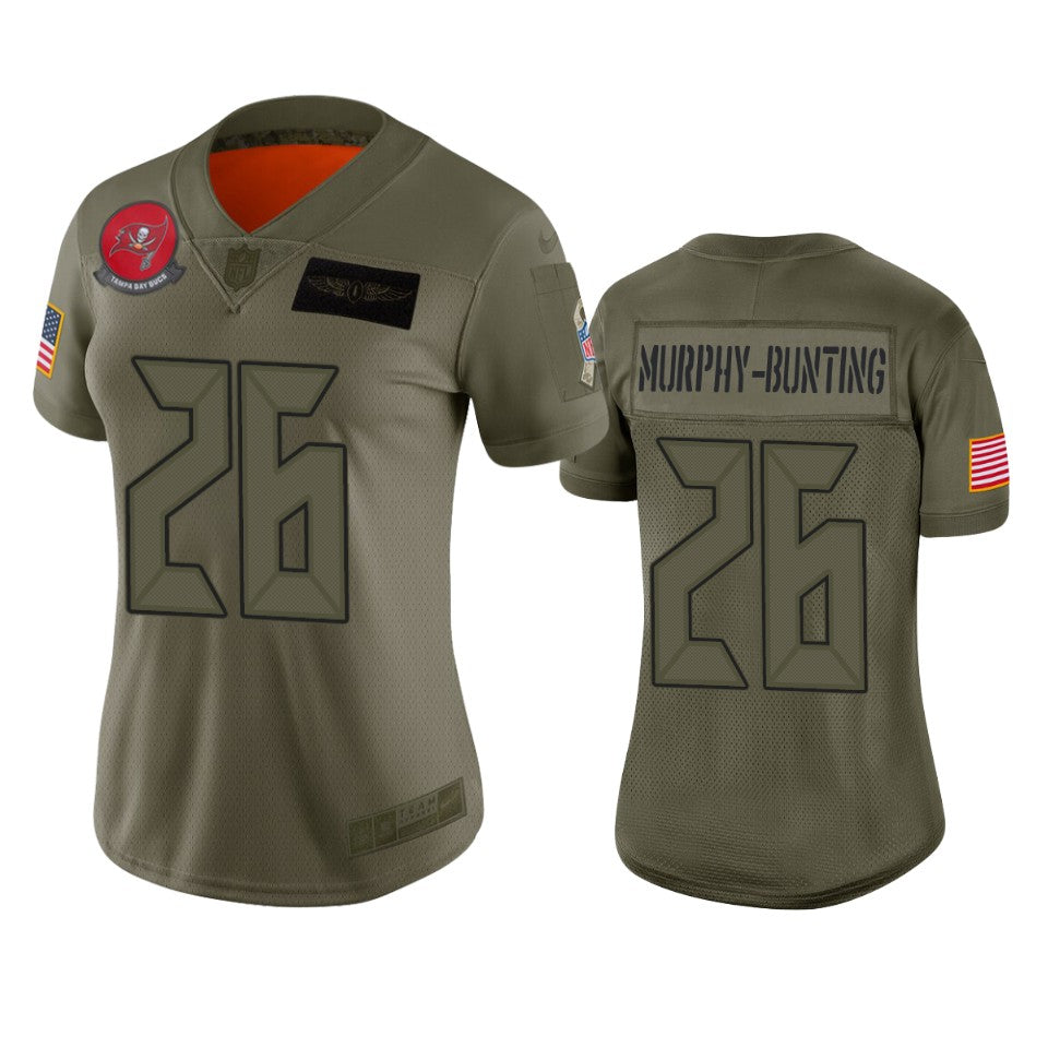 Womens Tampa Bay Buccaneers Sean Murphy bunting Camo 2019 Salute To Service Limited Jersey