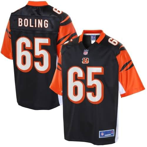 Youth Cincinnati Bengals Clint Boling Nfl Pro Line Team Color Jersey