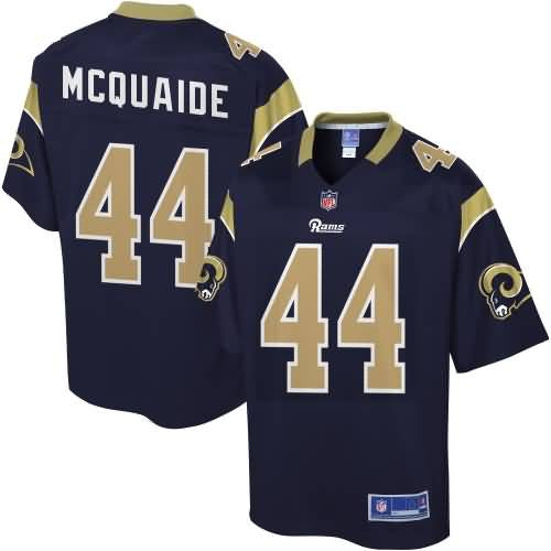 Youth Los Angeles Rams Jake Mcquaide Nfl Pro Line Team Color Jersey