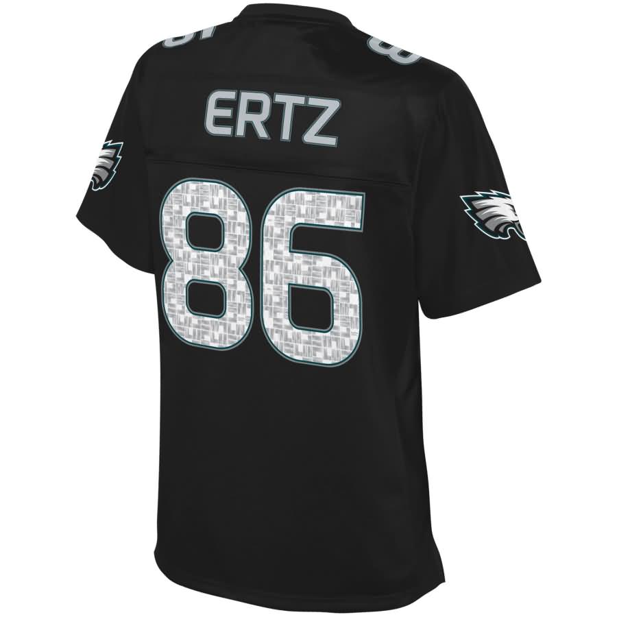 Zach Ertz Philadelphia Eagles Nfl Pro Line By Fanatics Branded Womens Super Bowl Lii Fashion Jersey Black