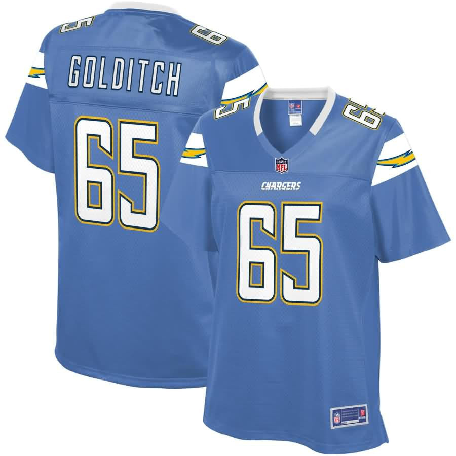 Zach Golditch Los Angeles Chargers Nfl Pro Line Womens Alternate Player Jersey Powder Blue
