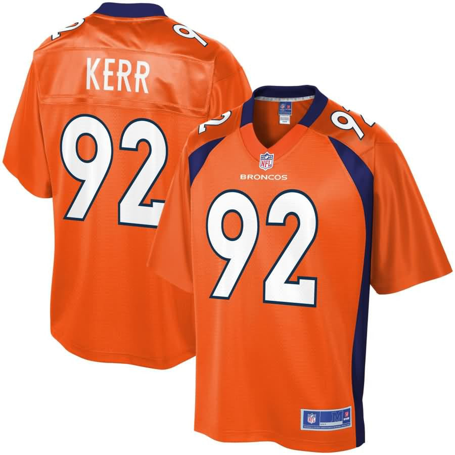 Zach Kerr Denver Broncos Nfl Pro Line Team Color Player Jersey Orange