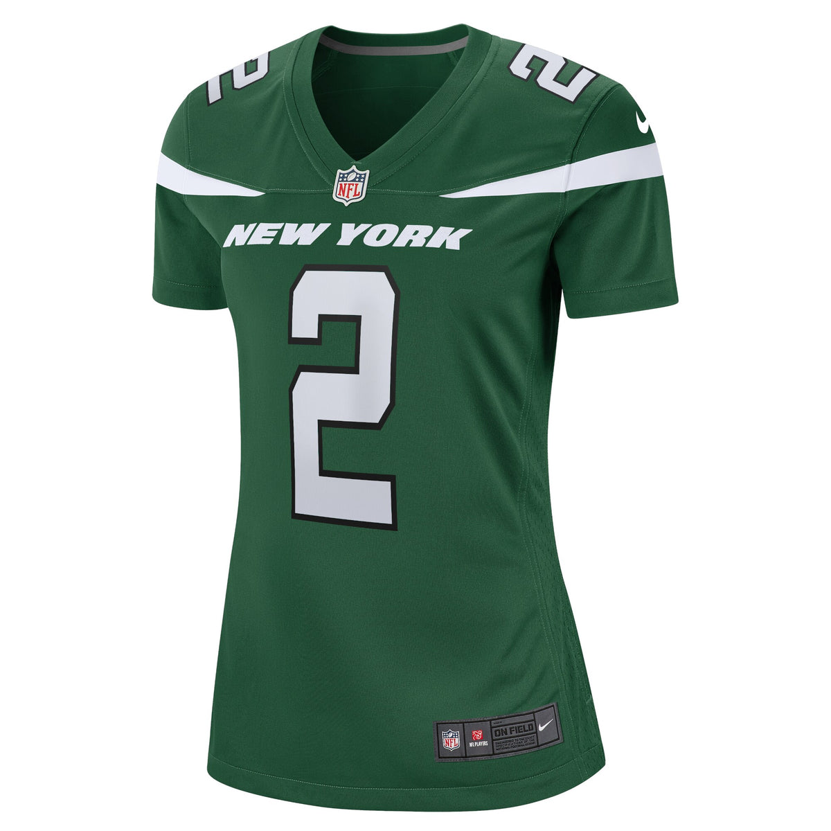 Zach Wilson New York Jets Womens 2021 Nfl Draft First Round Pick Game Jersey Gotham Green